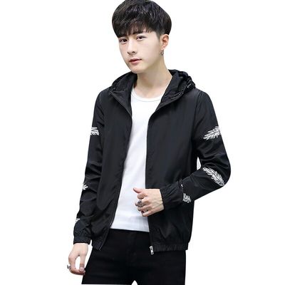Đặc biệt trùm đầu kem chống nắng quần áo áo khoác nam sinh viên đại học trẻ Hàn Quốc phiên bản của xu hướng của áo khoác mùa hè đập áo khoác dài tay áo