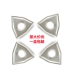 dao khắc chữ cnc Lưỡi xe CNC bằng gốm sứ Mitsubishi WNMG080404-MS WNMG080408-MS NX2525 bộ phận thép chuyên dụng dao cnc mũi phay gỗ cnc Dao CNC