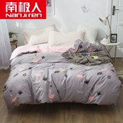 Nam Cực bông chăn đơn 1.5m1.8 đúp 200x230 m ký túc xá sinh viên giường 100% chăn bông - Quilt Covers