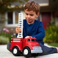 Американские зеленые игрушки Молоковые танки Игрушка поезда, модель пожарной машины Toy Fire Model