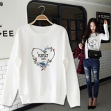 Осенняя брендовая футболка, лонгслив для школьников, белая рубашка, жакет, в корейском стиле, длинный рукав, в западном стиле