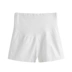 Cotton và linen thai sản shorts mùa hè mặc lỏng kích thước lớn phụ nữ mang thai quần dạ dày lift quần xà cạp Hàn Quốc thai sản dress mùa hè ăn mặc