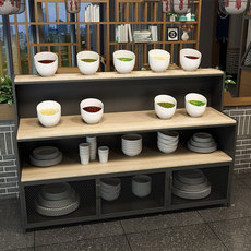 Приправы станции 火锅店调料台商用麻辣烫自助小料台备餐柜餐厅饭店烤肉蘸酱料台柜