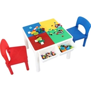 Khai sáng lắp ráp bàn gỗ đồ chơi và học cách chèn bàn ghế quà tặng sáng tạo trường mẫu giáo - Phòng trẻ em / Bàn ghế