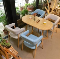 Bàn ăn nhỏ kích thước bàn ghế văn phòng bán hàng công nghiệp gió tây nhà hàng bàn ghế kết hợp ăn uống ban công nhà hàng kết hợp đồ nội thất - FnB Furniture chân bàn bằng sắt	