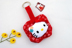 Nhật Bản Zhaox Deer và gió handmade vải túi hellokity chính hãng Hello Kitty Khóa móc khóa Nhật Bản - Trường hợp chính ví móc khóa loại đẹp Trường hợp chính