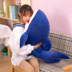 Little Shark Doll Gối Plush Toy Down Cotton Doll Soft Fish Doll Children Children Day Gift Boy - Đồ chơi mềm do choi tre em Đồ chơi mềm