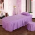 Beauty bedspread bedspread khăn trải giường bộ chung duy nhất của đơn mảnh massage đầu vuông tròn hình thang - Trang bị tấm Trang bị tấm