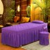 Beauty bedspread bedspread khăn trải giường bộ chung duy nhất của đơn mảnh massage đầu vuông tròn hình thang - Trang bị tấm mua khăn trải giường spa Trang bị tấm