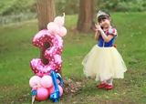 Цифровой детский воздушный шар, детское вечернее платье, цифровое украшение, макет