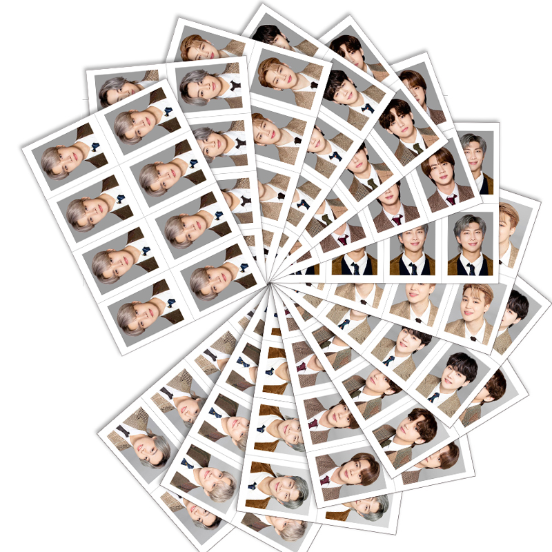 All 14Bulletproof Youth League FESTA8THANNIVERSARY8  periphery Same One inch ID Photo