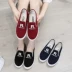 2018 mới giày vải Hàn Quốc thoáng khí thời trang giày thường nữ giày Bắc Kinh cũ