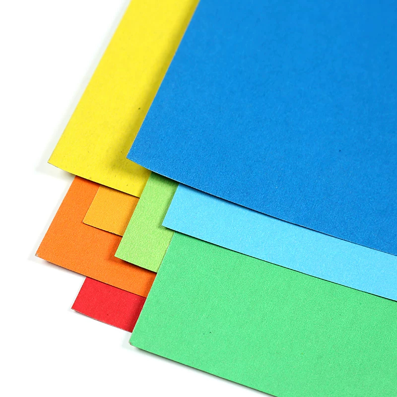 Cardboard, postcard, art materials set, DIY, 20 colors
