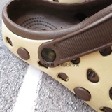 Летние босоножки, мюли, дышащая пляжная обувь, тапочки в стиле Crocs, закрытый носок, в корейском стиле