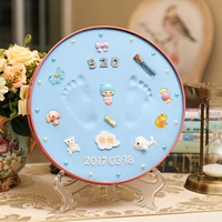 Порошковая коробка+синяя грязь+золотой лак+бутылка для шин+пылевой крышку