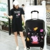 Vali dễ thương nữ 20 phim hoạt hình xe đẩy trường hợp 22 sinh viên Hàn Quốc hộp du lịch nhỏ mật khẩu nội trú 24 inch vali supreme Va li