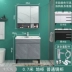 Bắc Âu Gỗ Chắc Chắn Tủ Phòng Tắm Kết Hợp Hiện Đại Đơn Giản Rửa Mặt Rửa Căn Hộ Nhỏ Phòng Tắm Bàn Rửa Tủ Gương tủ gương vệ sinh gương tủ phòng tắm 
