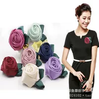 Hàn quốc Vải Tăng Corsage Ngân Hàng Khách Sạn Trang Sức Cửa Hàng Phụ Nữ Chuyên Nghiệp của Phụ Kiện Bảo Hộ Lao Động Brooch Phù Hợp Với Pin cài áo cao cấp