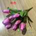 Năm mới hoa nhân tạo 9 đầu hoa tulip giả hoa nụ hoa nhựa trang trí hoa cành hoa ngoài trời cắm hoa hộp - Hoa nhân tạo / Cây / Trái cây hoa tử đằng giả Hoa nhân tạo / Cây / Trái cây