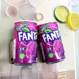 6 банок бесплатная доставка Япония Fanta Fanta Fanta Виноградный виноградный виноградный виноград Jacus Карбонированный напиток 160 мл*3 фруктового сока 1%
