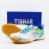 Hàng không vũ trụ bóng bàn được cấp phép TIBHAR giày thẳng thanh lịch mạo hiểm thanh niên lông xanh 1701A giày bóng bàn