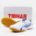 Hàng không vũ trụ bóng bàn được cấp phép TIBHAR giày thẳng thanh lịch mạo hiểm thanh niên lông xanh 1701A giày bóng bàn giày the thao nữ cao cấp Giày bóng bàn