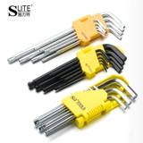 Мощный шестиугольный корпус гаечного ключа 1,5-10 мм расцвета сливы с отверстиями Группа инструментов T10-T50 Gonging 1/16