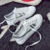 Giày trắng 2019 mùa xuân mới Giày nữ Hàn Quốc giày vải hoang dã giày sinh viên Giày trắng giản dị 1992 - Plimsolls