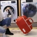 Túi du lịch nữ xe đẩy túi công suất lớn gấp nhẹ không thấm nước nam xách tay lên túi hành lý túi du lịch - Túi du lịch