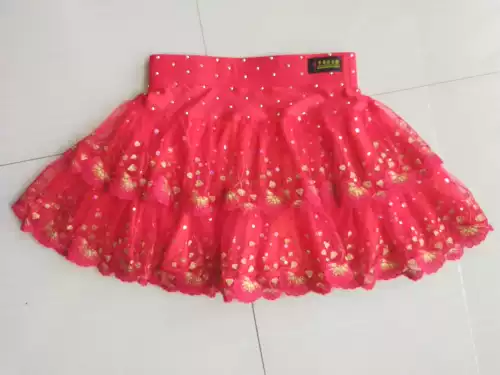 Три шага шачевая танцевальная юбка юбка на мелководье танцевальная развлечения повседневная дама болли синяя юбка Новое лето