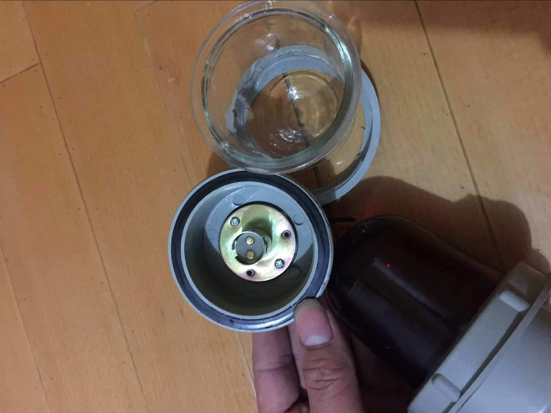 Marine lights, red green transparent ceiling light