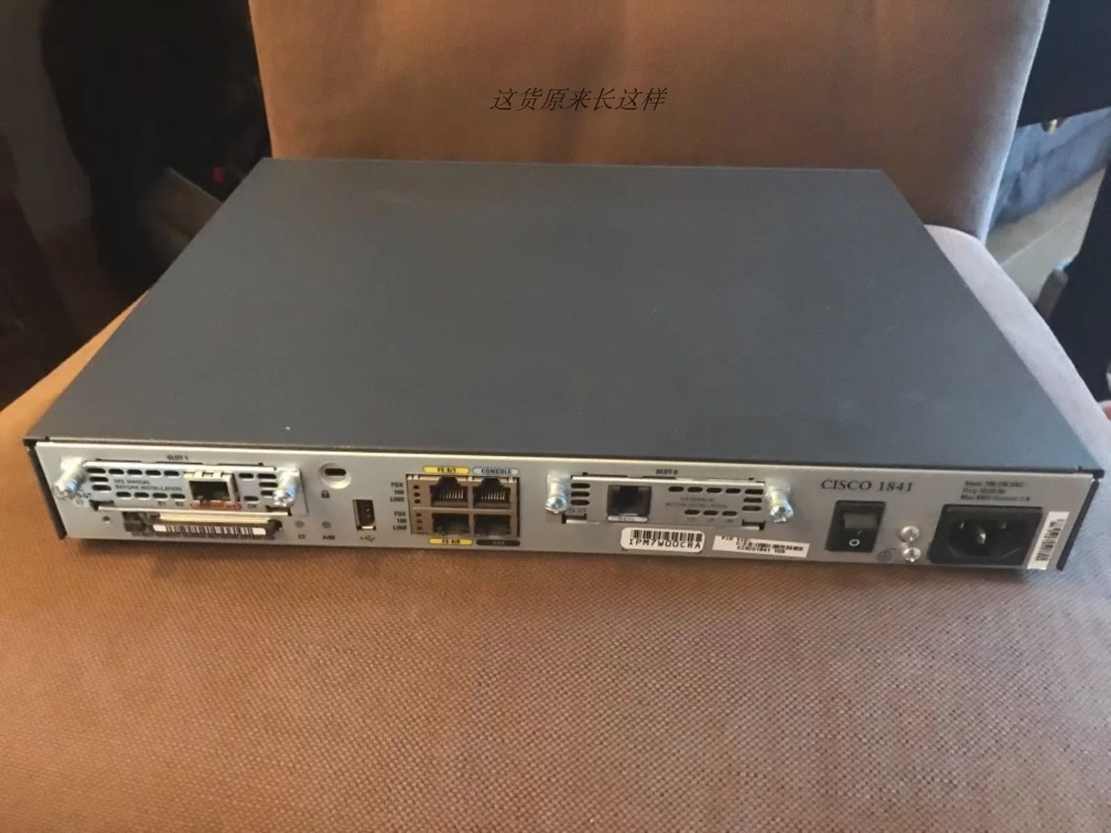 Маршрут Cisco1621/K9 также имеет 1841C/K9 1841-SEC 128M CF память предприятие маршрутизатор