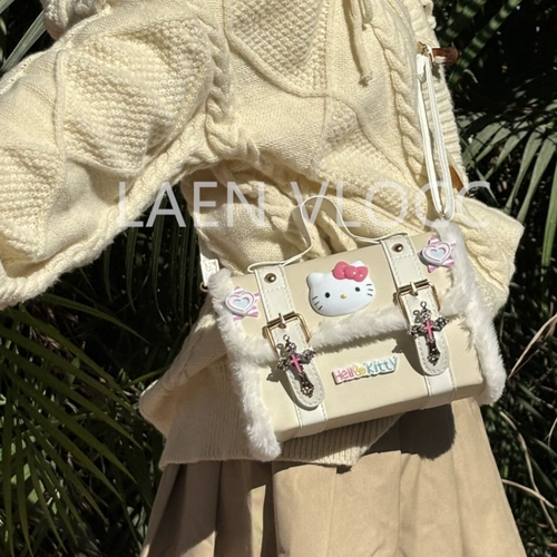 Hello kitty, милая портативная сумка через плечо