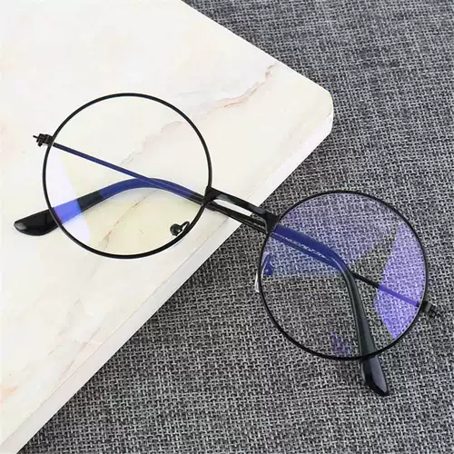 Retro Round Lenses Blue Light Glasses Kids Reading Glasses f