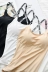 Chữ thập sling vẻ đẹp trở lại băng lụa dài phần quấn ngực ống ngực chống ánh sáng vành đai pad phụ nữ mỏng phần đồ lót đáy