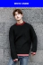 MRCYC vòng cổ áo thun áo len nam dài tay Hàn Quốc phiên bản màu đỏ lỏng màu đen sinh viên cá tính áo len áo triều