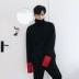 MRCYC Đường Phố Hip Hop Hàn Quốc phiên bản của nam cao leader miệng màu lỏng áo len áo len áo len nam triều