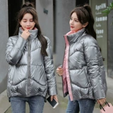 Зимний пуховик, короткая куртка, 2020, в корейском стиле, увеличенная толщина