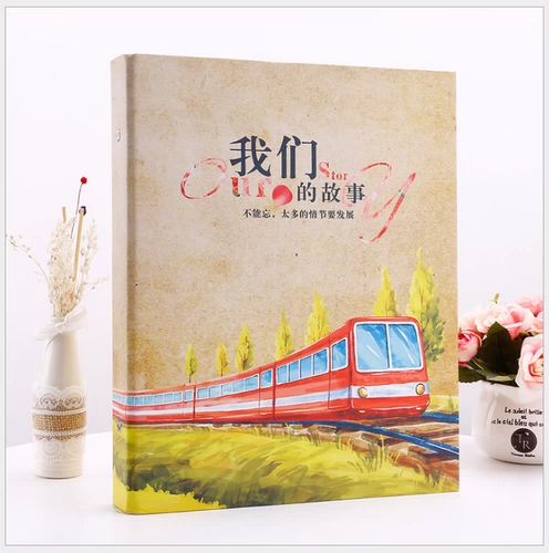 Polaroid, поезд, фотоальбом для влюбленных, фотография, 3 дюймов