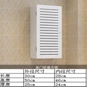 Gas đồng hồ nước nóng hộp trang trí nhà bếp không thấm nước phòng tắm hộ gia đình bảng gas che chắn hộp miễn phí đấm - Cái hộp