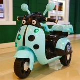 Электрический мотоцикл, большой детский трехколесный велосипед с сидением, игрушка с зарядкой, дистанционное управление, 1-3-5 лет