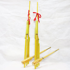 Лушэн 苗族芦笙大号六管六音民族乐器舞台表演道具贵州云南广西手工芦笙