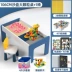 Bảng khối xây dựng cho trẻ em các hạt lớn bé trai và bé gái lắp ráp xếp hình đa chức năng Bàn đồ chơi bằng gỗ kích thước lớn 
