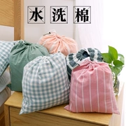 Khách sạn mùa thu chống bẩn màu hồng trên túi ngủ bẩn giặt bông di động gia đình mùa hè nam có thể tháo rời vệ sinh - Túi ngủ