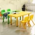 Bàn đơn giản dạy trẻ em bàn ghế băng ghế trẻ em lớp bé bàn ghế bổ sung lớp kết hợp bàn - Phòng trẻ em / Bàn ghế ghế ngồi học cho bé Phòng trẻ em / Bàn ghế