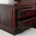 Indonesia đen giường gỗ hồng mộc Dongyang gỗ nội thất bằng gỗ gụ Trung Quốc hiện đại Exquisite giường cỡ queen - Giường