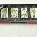 Ветрозащитная бронзовая зажигалка на керосине, медная подарочная коробка, увеличенная толщина