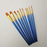 Нейлоновая кисть для рисования, гуашь, художественная акварель, художественная роспись, комплект для начинающих для школьников для создания градиентных переходов