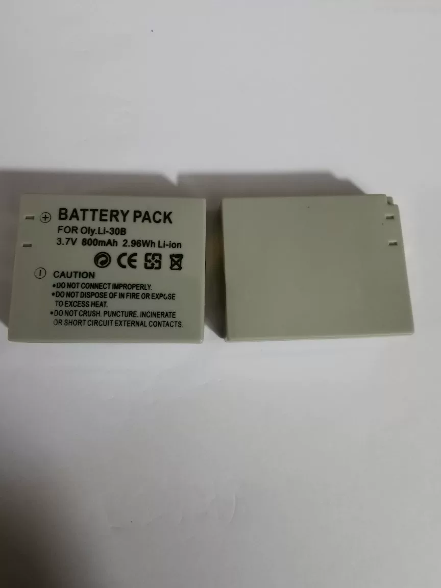 Olympus μ-miniditals μ-minidigital μ-mini camera LI-30B battery