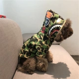 Тедди одежда Осенняя зимняя собачья одежда Осенняя зимняя одежда Камуфляж ПЭТ